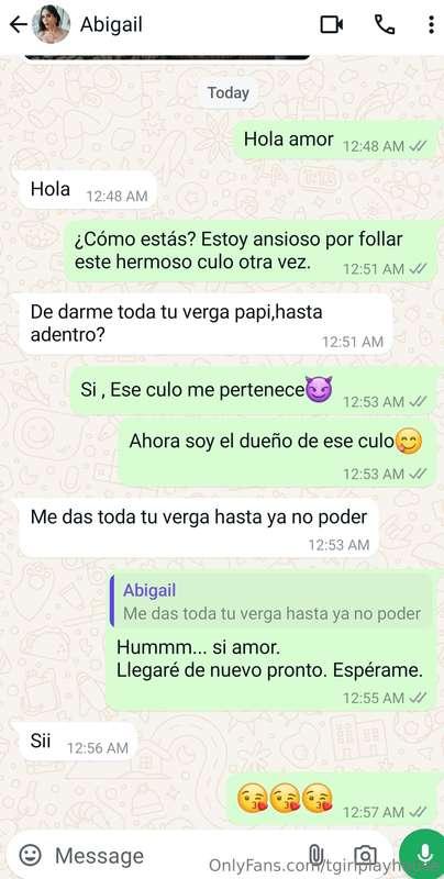 Was a little bored so started sexting with Abigail Lust . To..