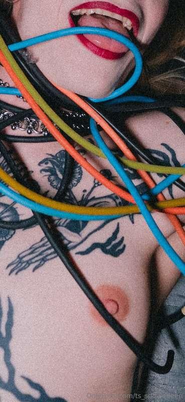 Tangled in cables📸 by Dirtbag.Aesthetic