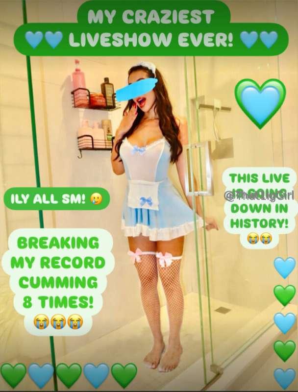 🩵💚 Tonight’s Record-Breaking Liveshow! 💚🩵First off… thank yo..