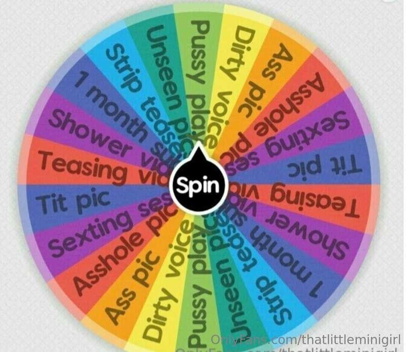 **You down to win some content? 💦👀**

Every spin is a win!

..