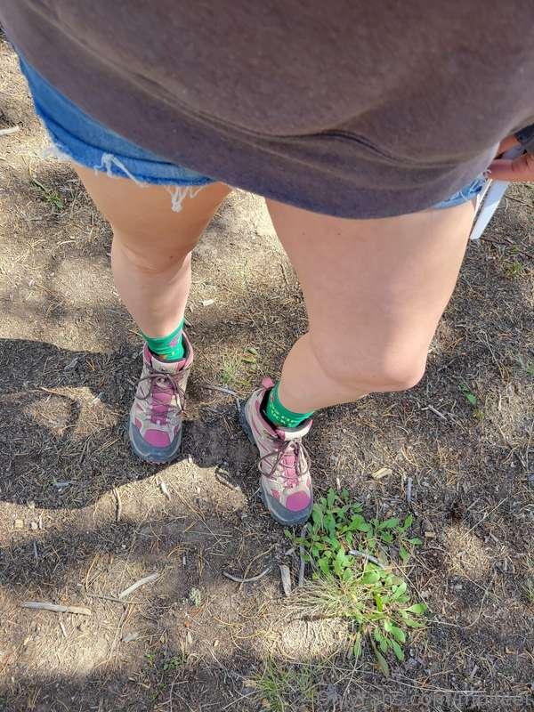 When I got to the mountains I take 2 pair of foot wear....