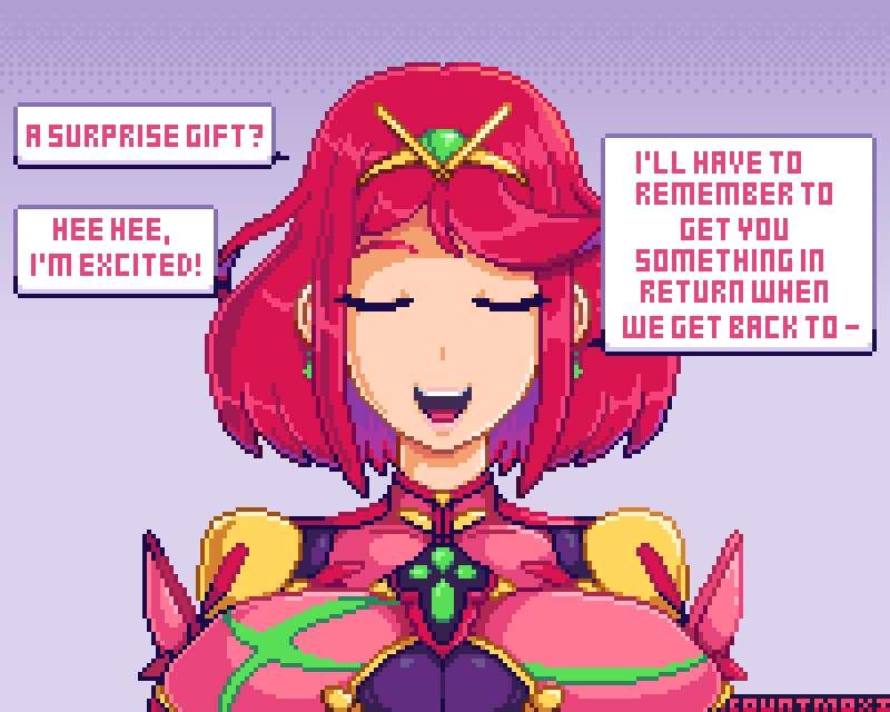 Pyra + Mythra Surprise gift
