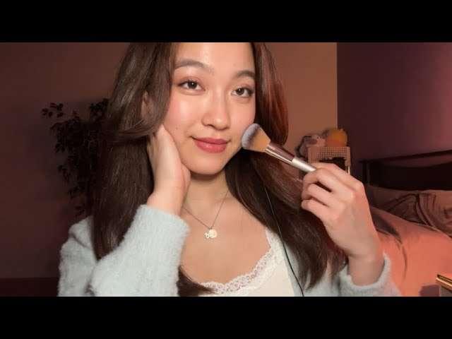 ASMR Body Triggers +Book Reading 📚 Fabric Sounds, Collarbone Tapping, Skin Scratching, Mouth Sounds +MORE