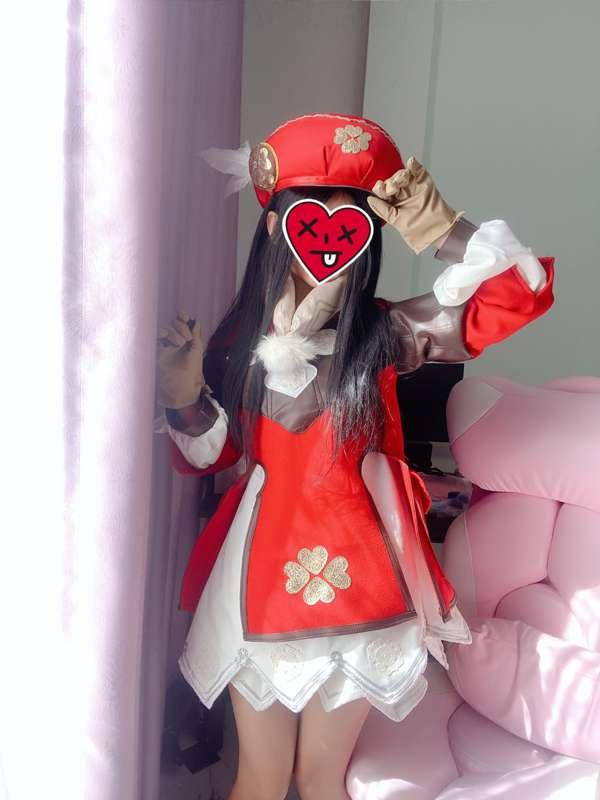 Testing my Klee costume :">