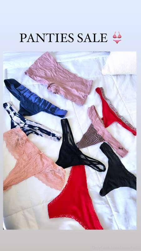 PANTIE SALE 👙

just ordered a bunch of new thongs so getting..