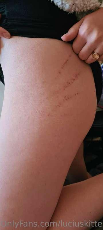 Found this the morning after riding my Alpha. We don't get t..