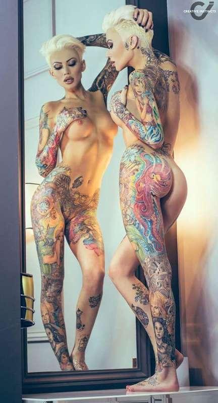One from my cover I did with erotic ink 
