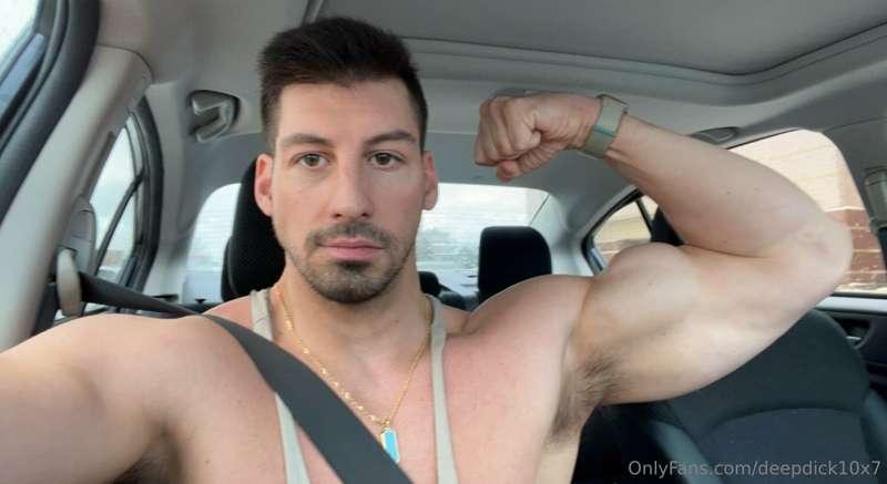 Quick flex after the gym