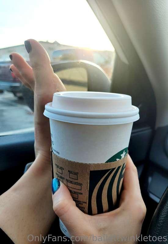 Coffee on the go 👣☕️