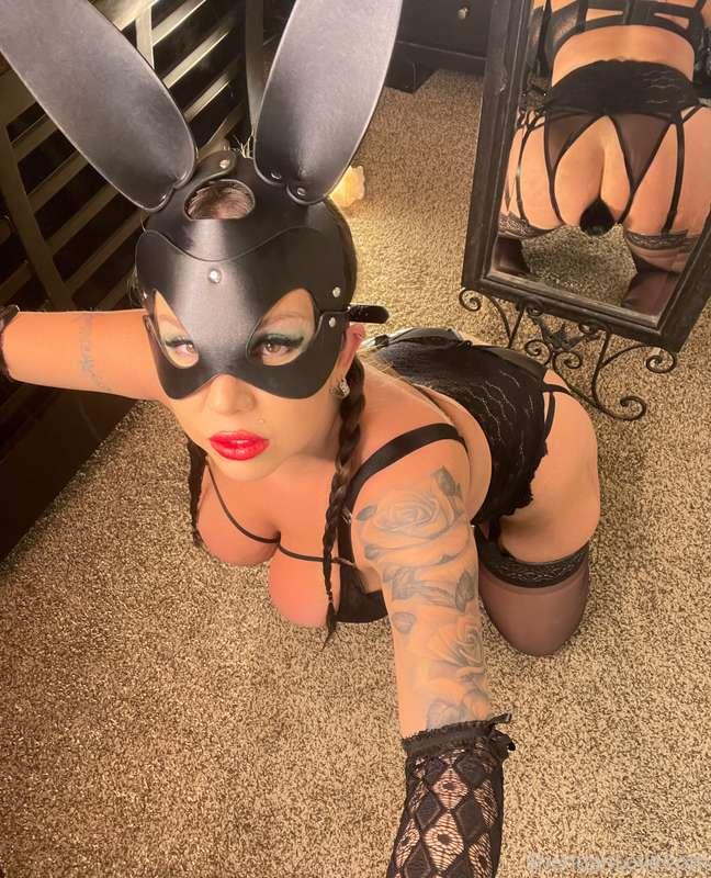 Kinky bunny 🐇 !!! Blow job vid shot from two different angle..