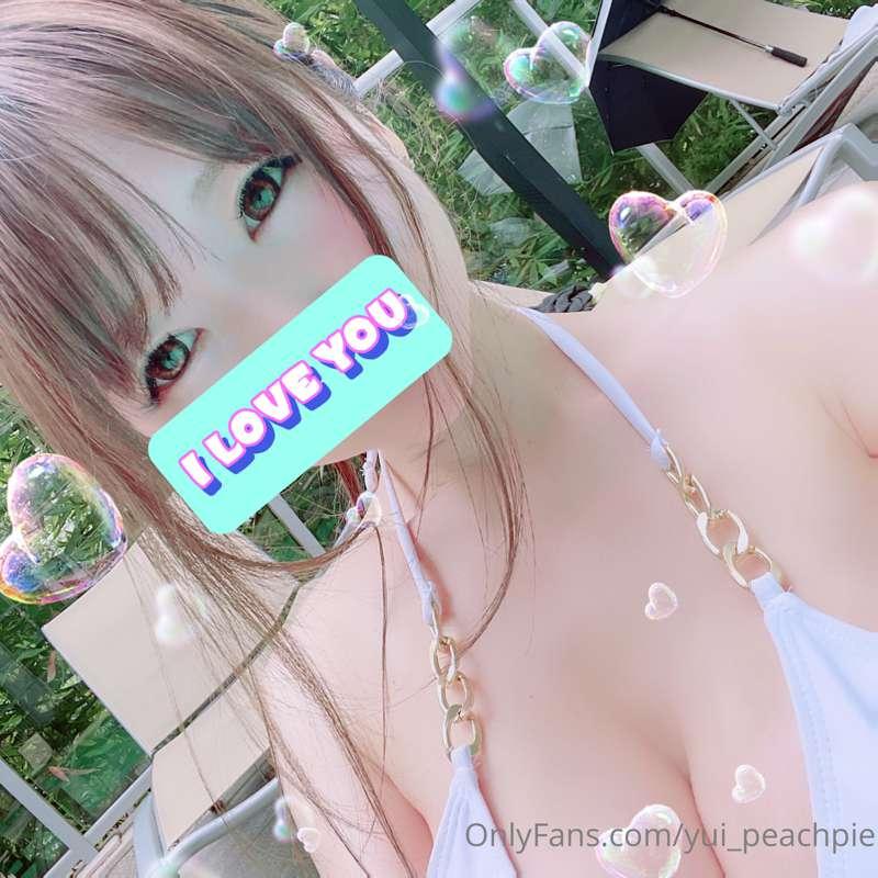 This is my new bikini💕I hope you like it❤️Love u~
🐰🍑🥧(I’m th..