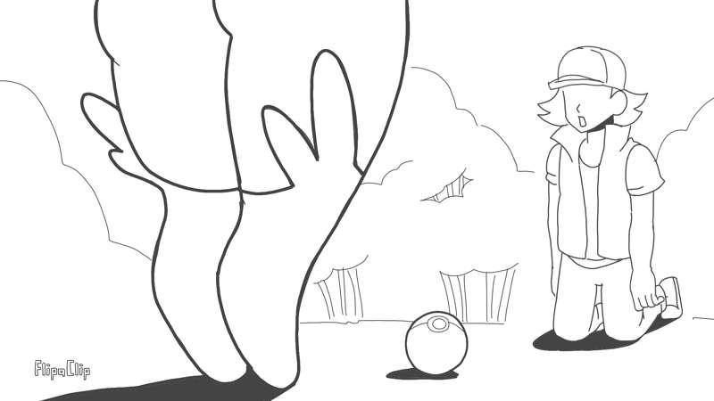 The pokemon choose her trainer 