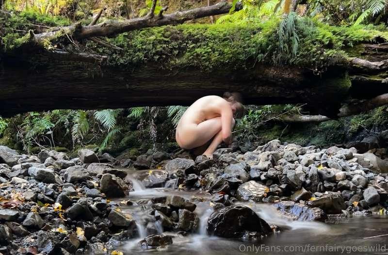 More photos of me in the creek playing with long exposure …...