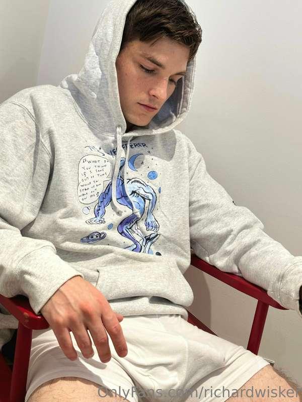 Swipe to see boxers off 😜