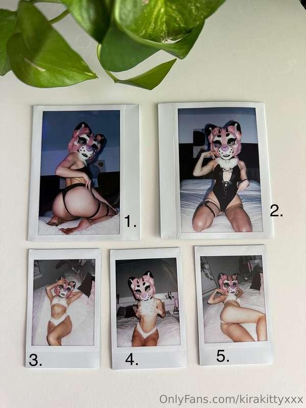 ✨ Polaroid sale ✨   1 & 2 are $25 each, $40 for both~!   3-5..