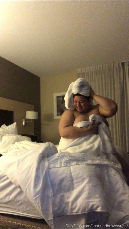 Having a hotel room is fun ....