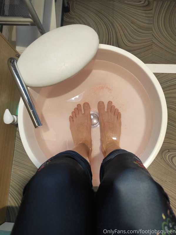 Yaaay finally 😻😻😻💆‍♀️💅👣