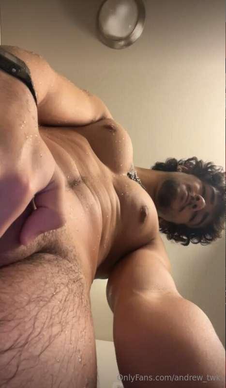 just got out of the shower! 🤭💦