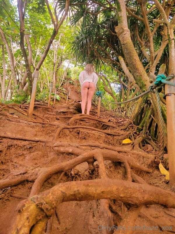 Would you hike behind me? 