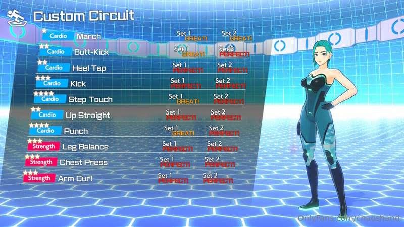 Workout for the night finished a little bit later than I usu..