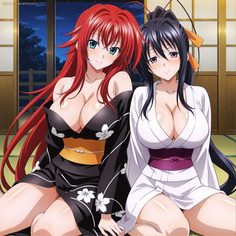 Akeno Himejima + Rias Gremory | DxD (EXTRAS)