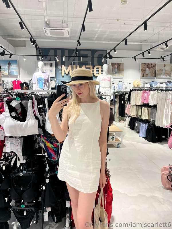 will you help me pick out a new pair of lingerie?