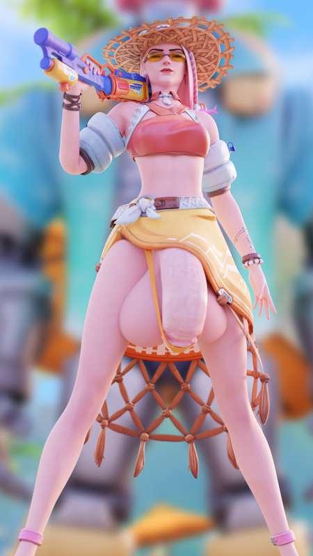 Poolside Ashe!