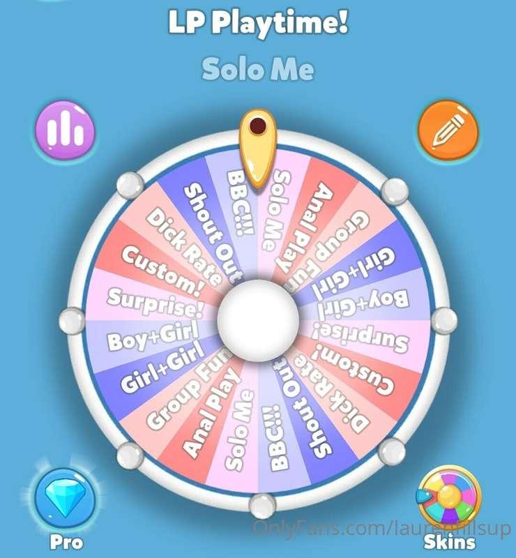 ❤️COME AND SPIN THE WHEEL FOR ME AND ENJOY YOUR TREATS ❤️