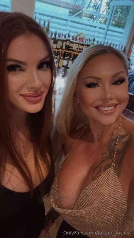 I‘m with my girl @vikingvanity 😇 let’s see what we will do 😈