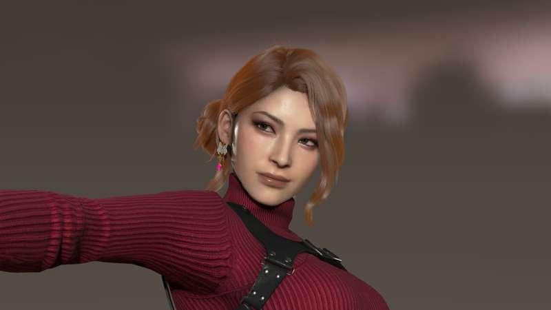 Ada - Side Bun Hairstyle Color Patches | Release