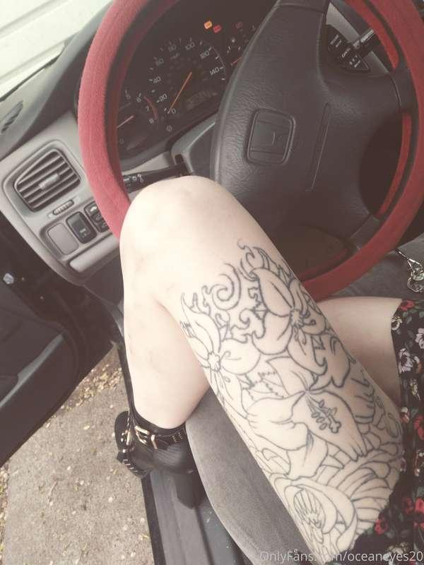 Just a girl and her Honda 😻💋🤞