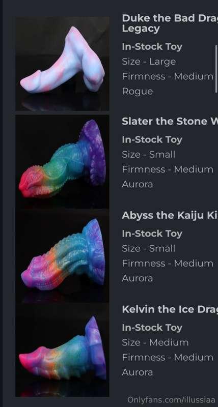 I have some new bad dragon toys arriving tomorrow 🫣 going to..