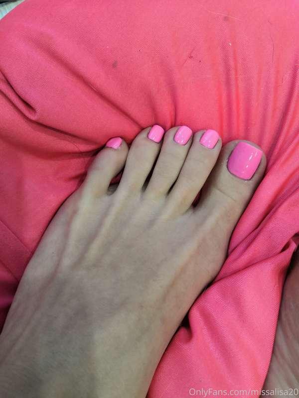 Pink pedi