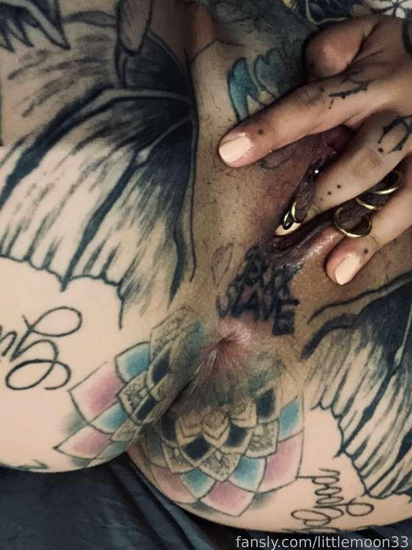 🥰❤️🫢 #Inkedasian #Tattedasian #Pussytattoo #Buttholetattoo #Piercings