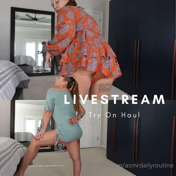 **LIVESTREAM:** Try On Haul | ***OnlyFans*** Exclusive
When ..