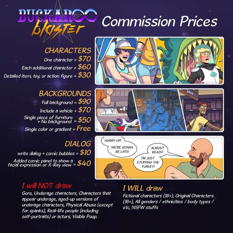 Couple of announcements (commissions?)