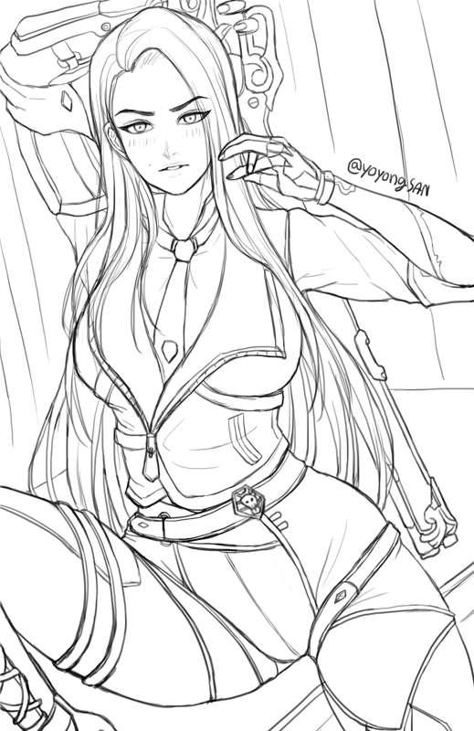 Ashe from overwatch