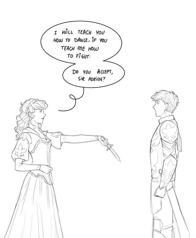 forbidden romance AU dump