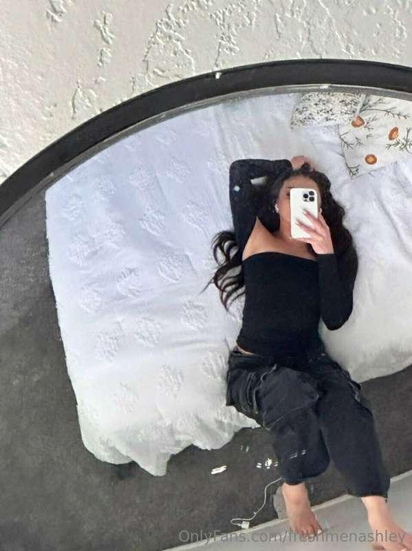 Me, you, bed, now. 