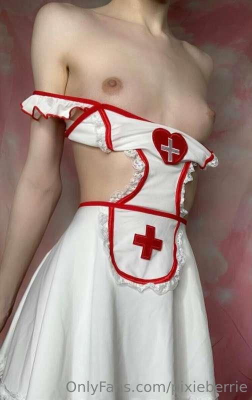 nurse pixie is on the case 😘 now, slide in before my next ap..
