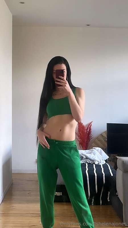They say Green is lucky, so try your luck with me👅