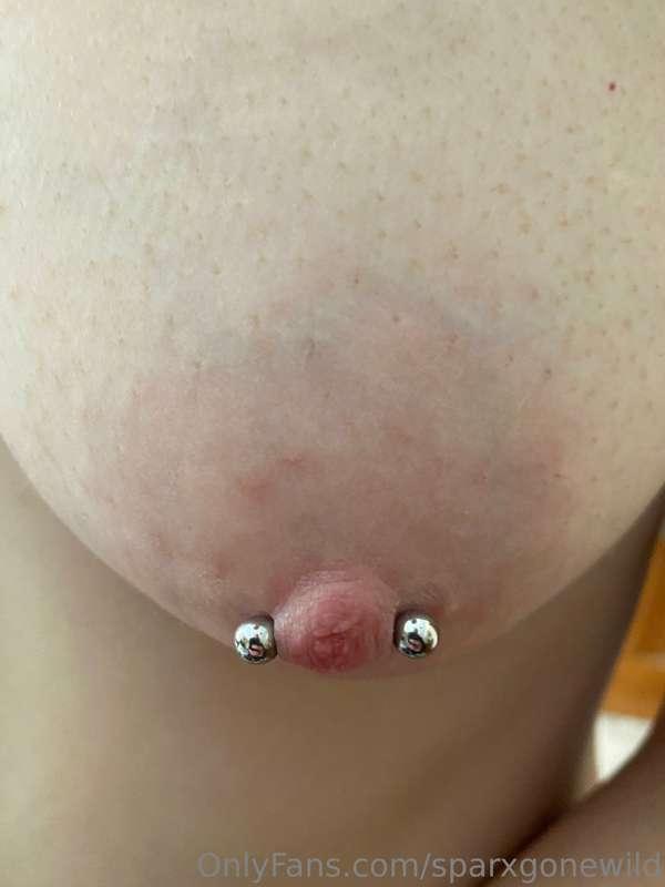 I was asked for a close up of my titty so here we go!