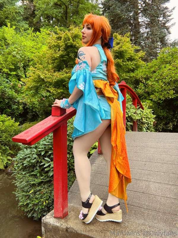 Sum cosplay today! I did another One Piece shoot in a cool J..