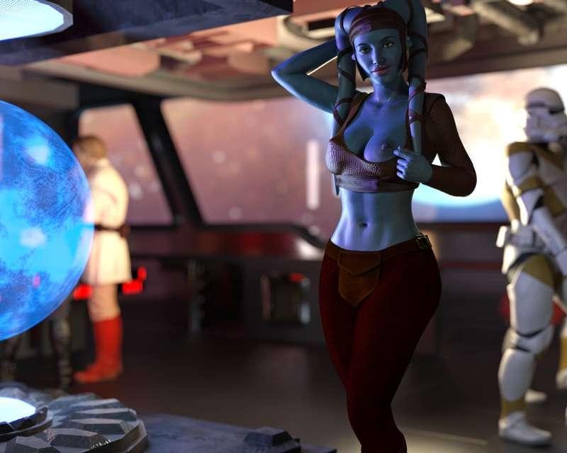 Aayla lets you sneak a peek