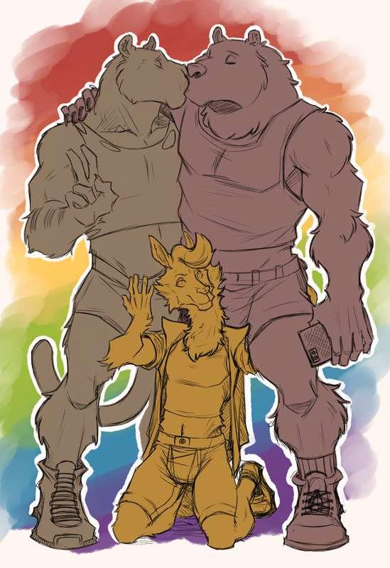 Pride Pic - (wip comm)