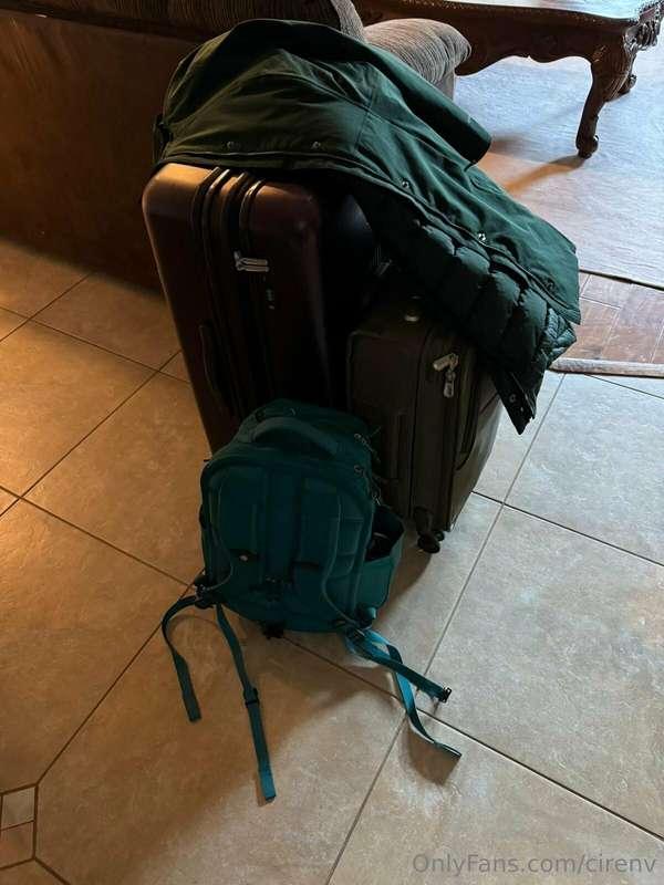 All packed and Off to the UK 🇬🇧 I go.