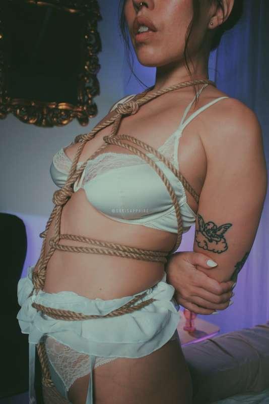all tied up... no where to go
