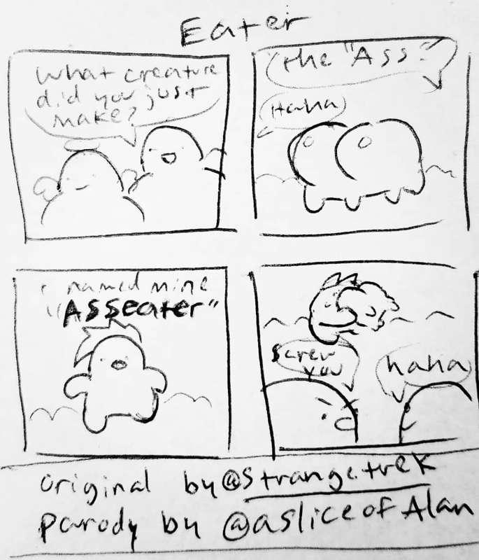 Comic parody