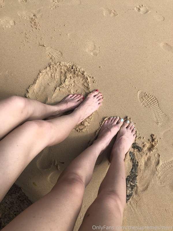 Who volunteers to lick the sand off?