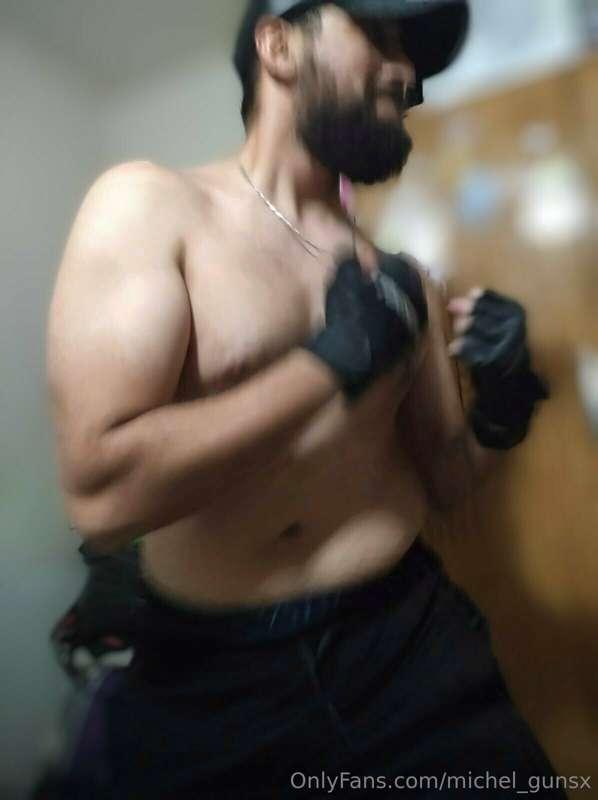 training to give yourself hard!!!🔥😡